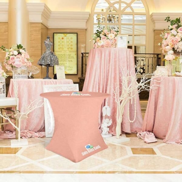 Round Stretch Table Covers - Image 3