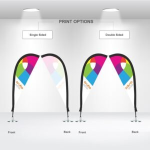 Table Feather Flags