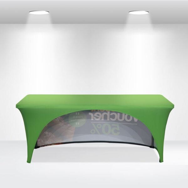 Stretch Table Covers with Open Back - Image 4