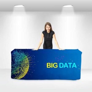Fitted Table Covers Back with Slit