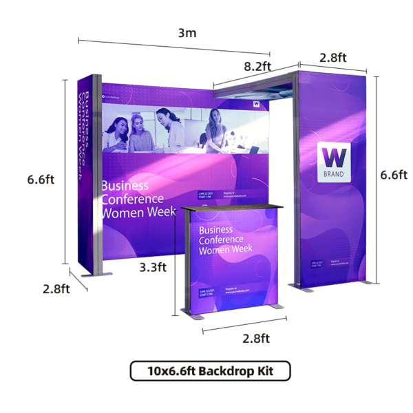 Tradeshow SEG Modular Lightbox Display Kit B - Image 4