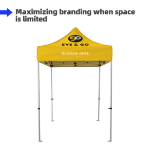 5×5 Advertising Tent