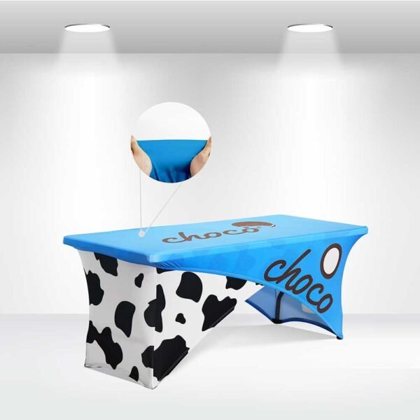 Cross-over Stretch Table Covers - Image 3
