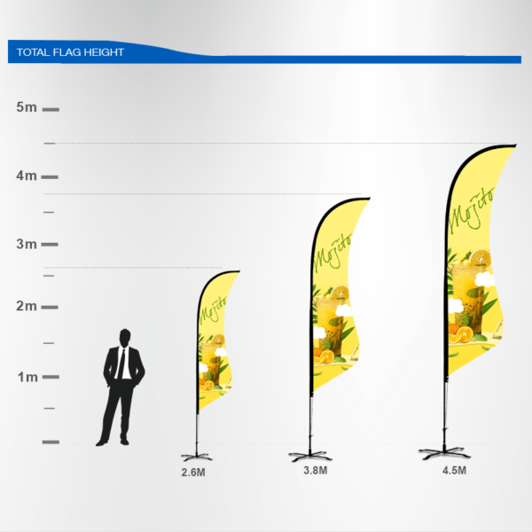 Advertising Flag-Shark Fin - Image 3