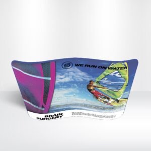 Curved Tension Fabric Display
