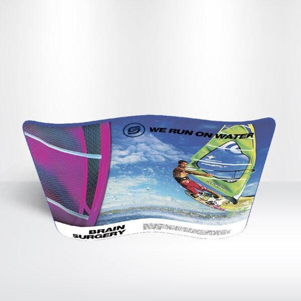 Curved Tension Fabric Display - Image 3
