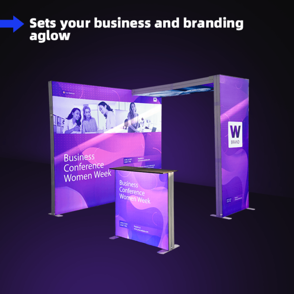 Tradeshow SEG Modular Lightbox Display Kit A