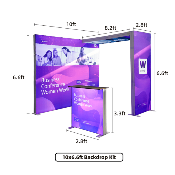 Tradeshow SEG Modular Lightbox Display Kit A - Image 2