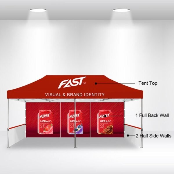 10x20 Advertising Tent - Image 2
