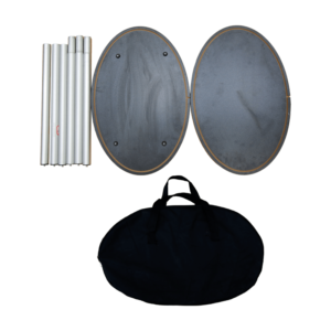 Deluxe Oval Popup Booth
