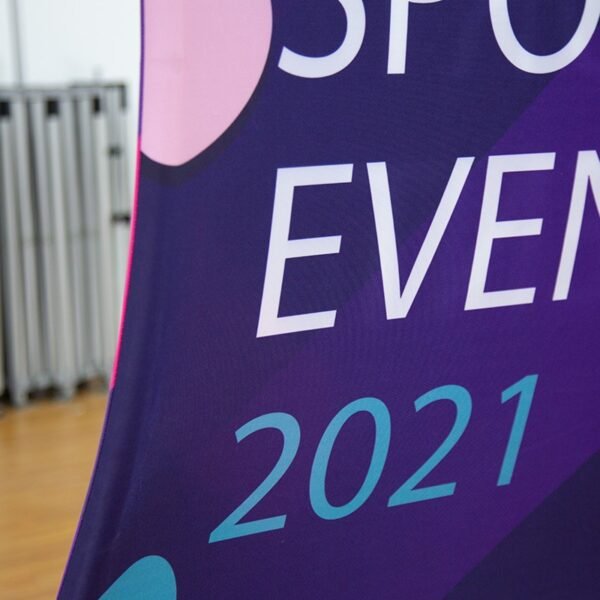 S Shaped Fabric Banner Stand - Image 7