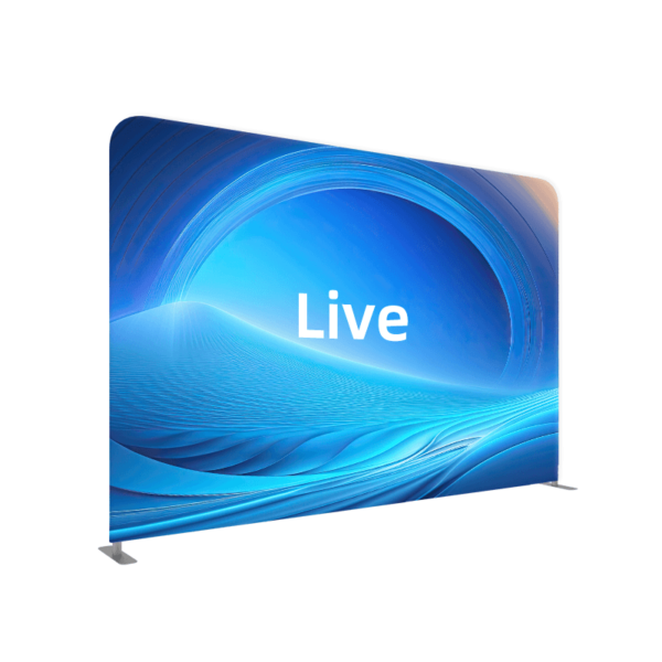 Custom Size Tension Fabric Display - Image 4