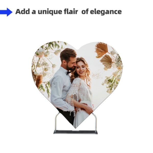 EZ Extend Heart Shaped Backdrop