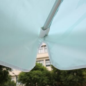 2x2m Square Patio Umbrellas With Valances