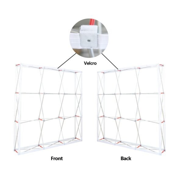 Double Sided Straight Fabric Popup Displays - Image 8