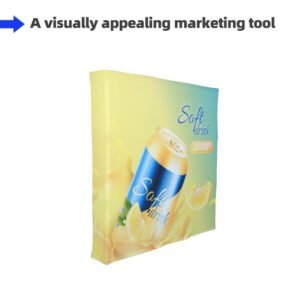 Double Sided Straight Fabric Popup Displays