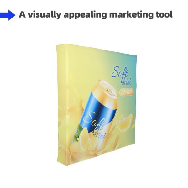 Double Sided Straight Fabric Popup Displays