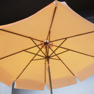 2.7×2.7m Tilting Patio Umbrellas With Valances
