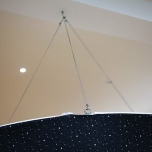 Sky Tube Round Hanging Banner