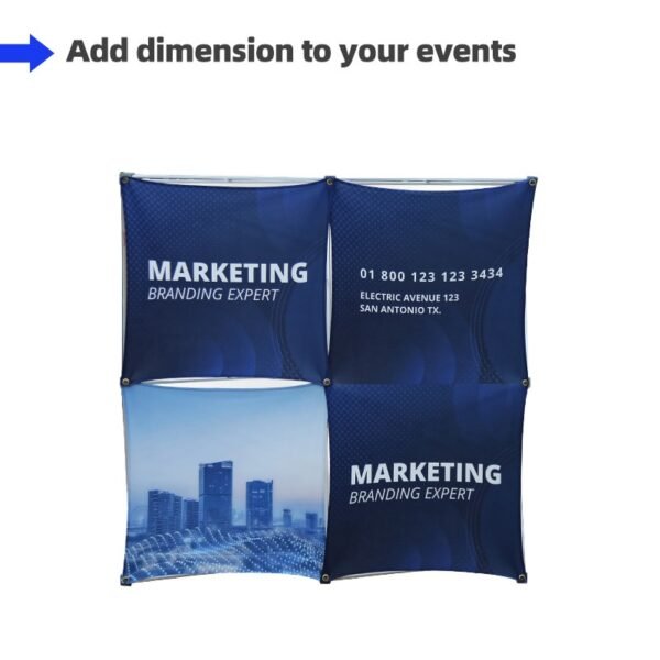 Floor Grid Pop Up Displays