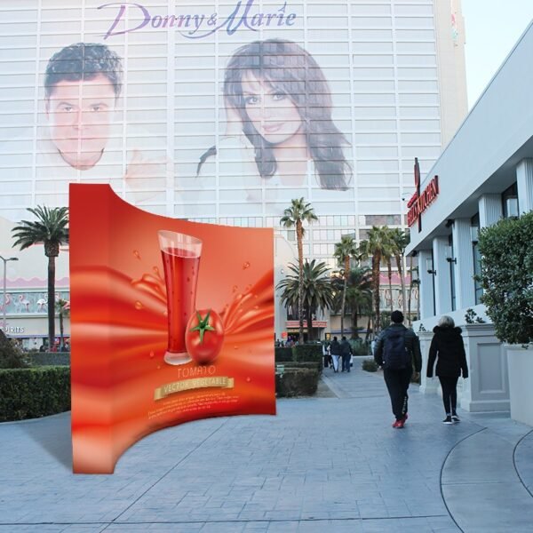Curved Fabric Popup Displays - Image 4