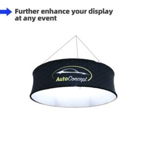 Sky Tube Round Hanging Banner