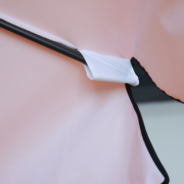 2.7x2.7m Tilting Patio Umbrellas With Valances (Iron Frame) - Image 6