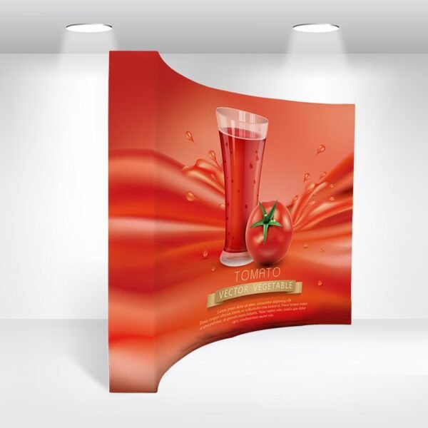 Curved Fabric Popup Displays - Image 3