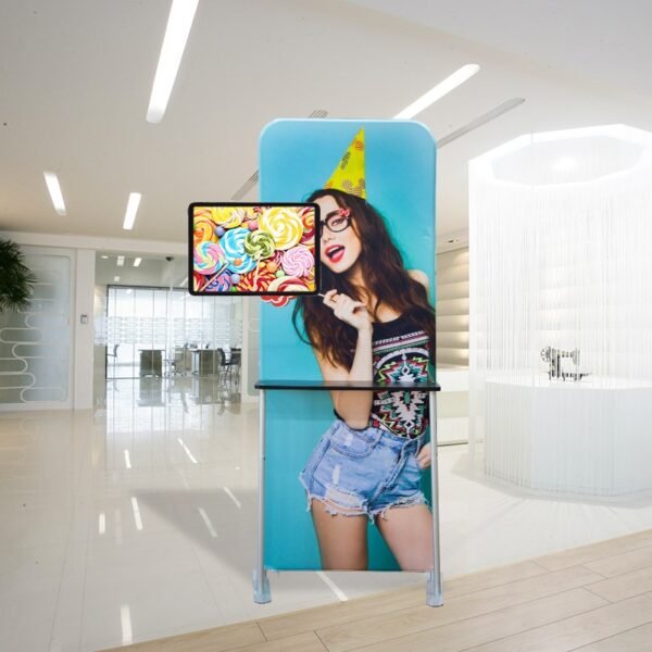 Tension Fabric Stand With LCD Board - Image 2
