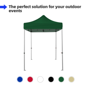 6.5×6.5 Blank Canopy Tent (No Print)