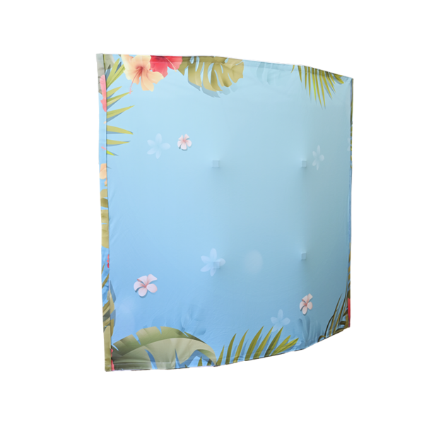 Double Sided Curved Fabric Popup Displays - Image 2