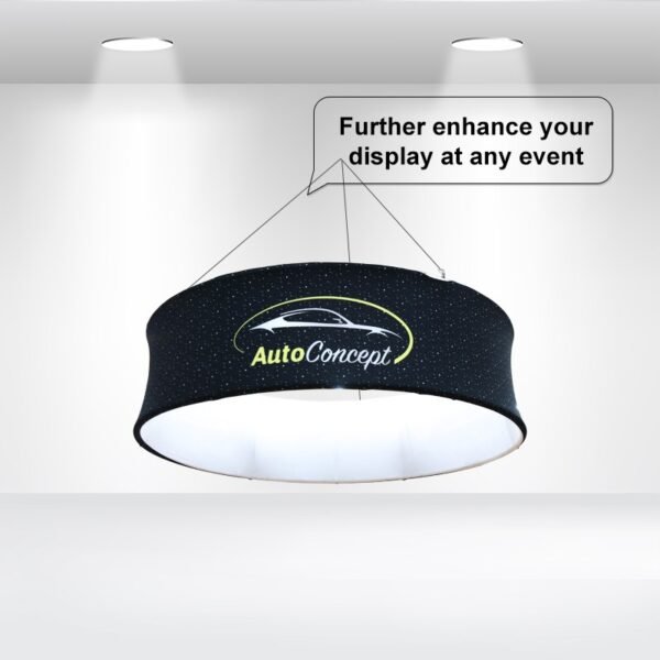 Sky Tube Round Hanging Banner - Image 2