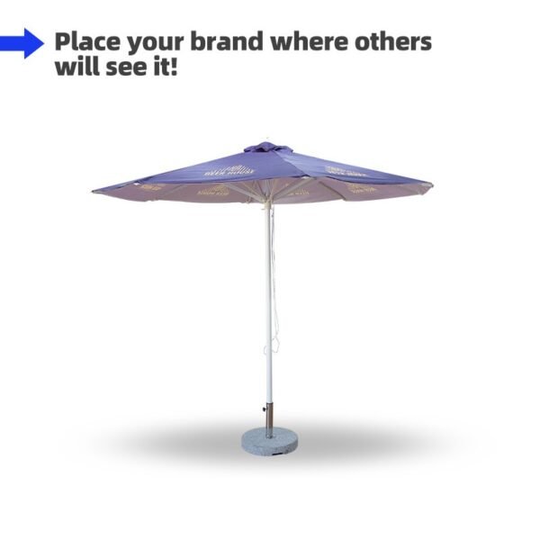 3x3m Round Market Umbrellas