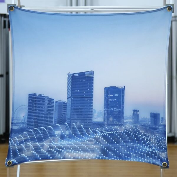 Triangular Large Floor Grid Pop Up Display - Image 5