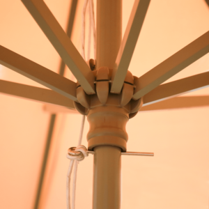 2.7×2.7m Tilting Patio Umbrellas With Valances